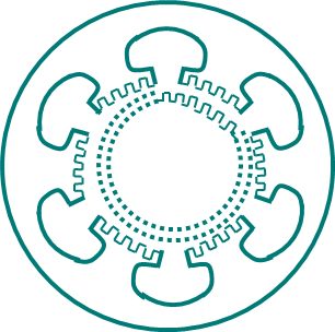 小步距角的步進電機工作原理