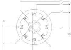 步進電機工作原理圖